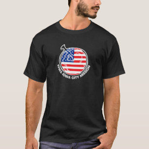 Iowa Iowa City LDS Mission Proud Mormon Missionar T-Shirt