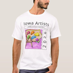 Iowa Künstler T-Shirt