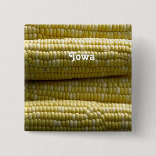 Iowa-Maiskörner Button
