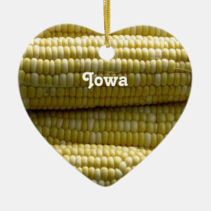 Iowa-Maiskörner Keramikornament