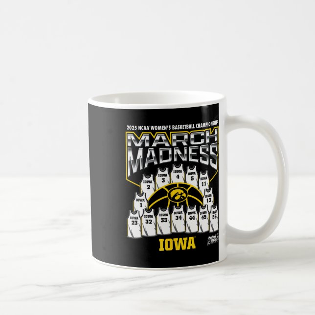 Iowa March Madness 2025 Women's Sketll Nil  Kaffeetasse (Rechts)
