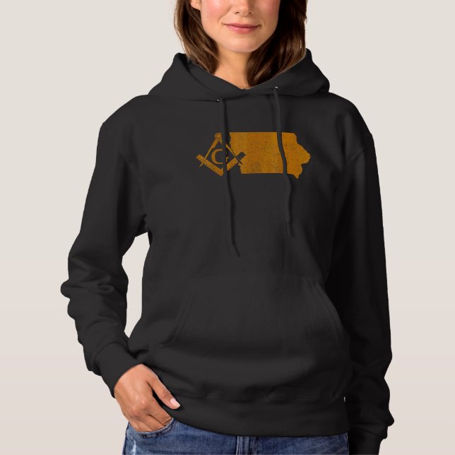 Iowa Masons Grand Lodge Grandlodgeofiowa Vater Hoodie (Vorderseite)