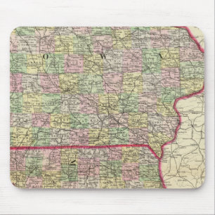Iowa, Missouri Mousepad