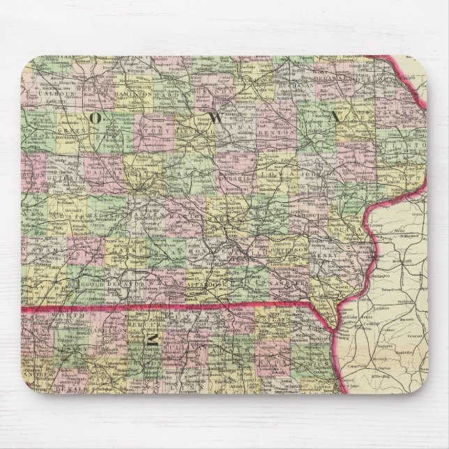 Iowa, Missouri Mousepad (Vorne)