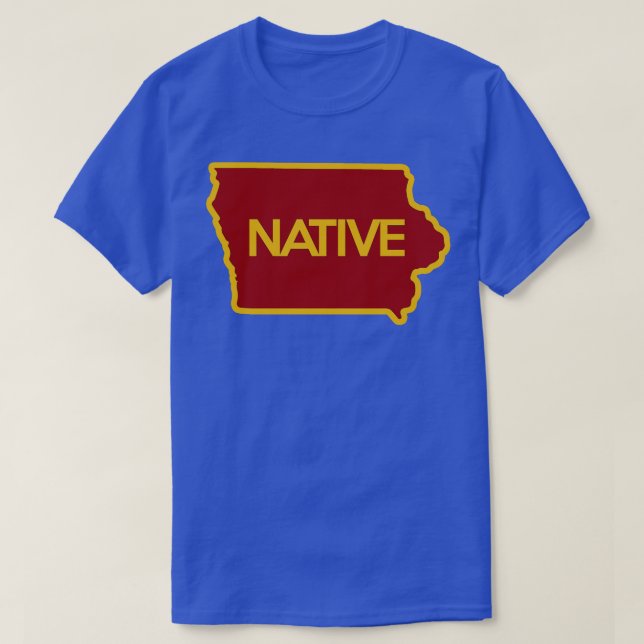 Iowa Native IA TShirt (Design vorne)