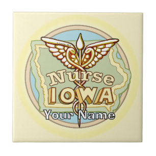 Iowa Nurse Caduceus Kachel