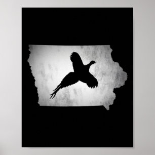 Iowa Pheasant Junting Poster