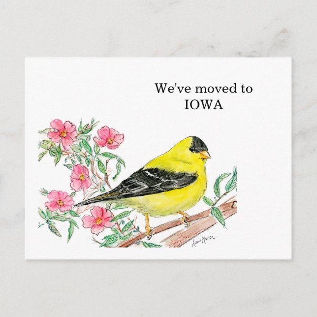 Iowa Postkarte (Vorderseite)