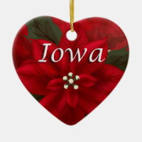 Iowa Rote Poinsettia Herzenslust