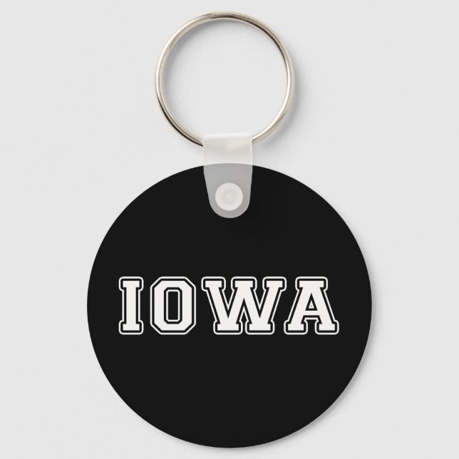 Iowa Schlüsselanhänger (Vorderseite)
