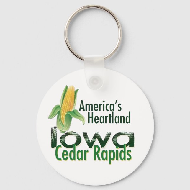 IOWA SCHLÜSSELANHÄNGER (Vorderseite)