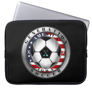 Iowa Staat Generation X American Soccer Laptopschutzhülle
