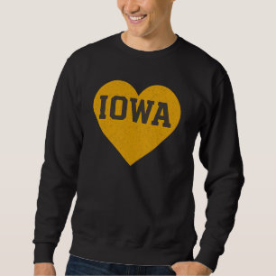 Iowa Staat Hauptstadt, Des Moines Iowa, Goldener D Sweatshirt