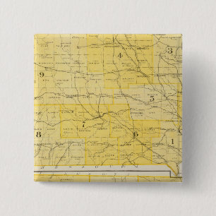 Iowa Staat Maps Button