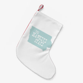 Iowa-Staats-Motto-Slogan Kleiner Weihnachtsstrumpf