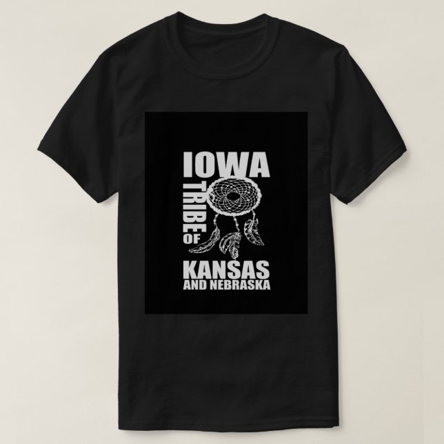Iowa Stamm von Kansas und Nebraska Graphic T - Shi T-Shirt (Design vorne)