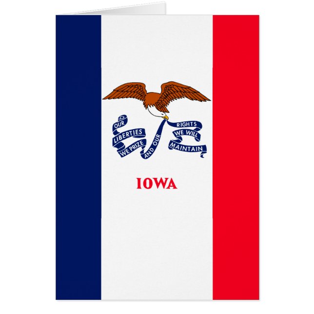 Iowa State Flag Design (Vorne)