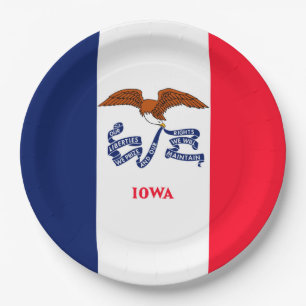 Iowa State Flag Design Pappteller