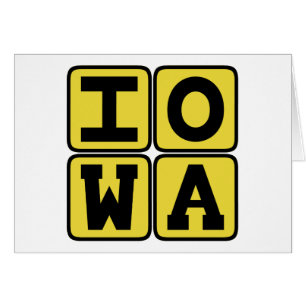IOWA State Iowan Hawkeye Des Moines Cedar Rapids