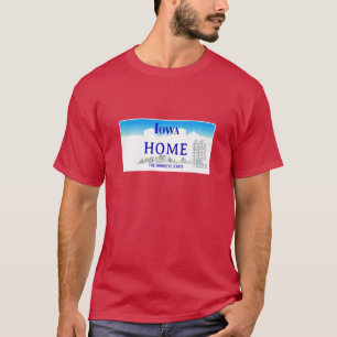 Iowa State Kennzeichen T-Shirt