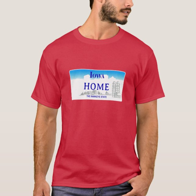 Iowa State Kennzeichen T-Shirt (Vorderseite)