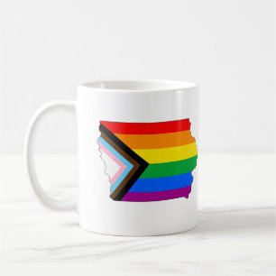 Iowa State Stolz LGBTQ Fortschritt Stolz Kaffeetasse