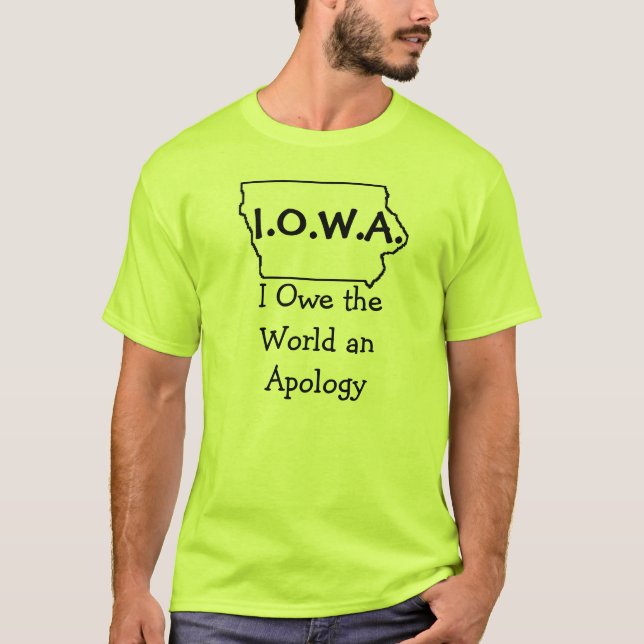 IOWA T-Shirt (Vorderseite)
