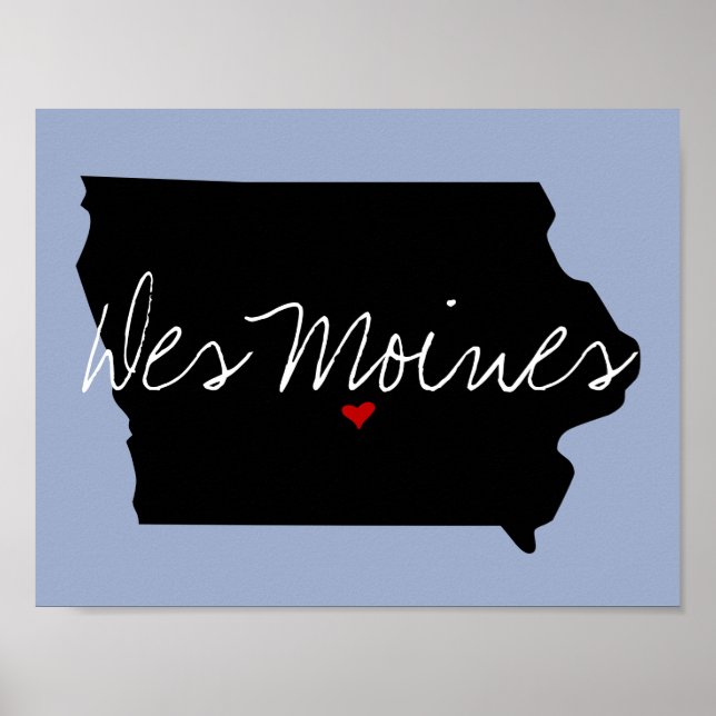 Iowa Town Poster (Vorne)