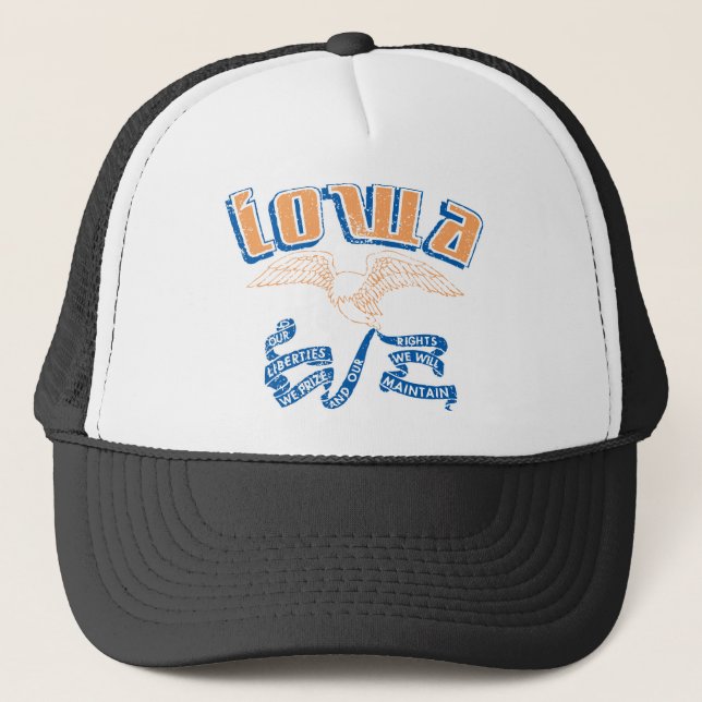 Iowa Truckerkappe (Vorderseite)