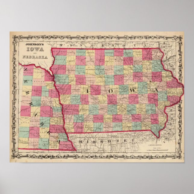 Iowa und Nebraska 2 Poster (Vorne)