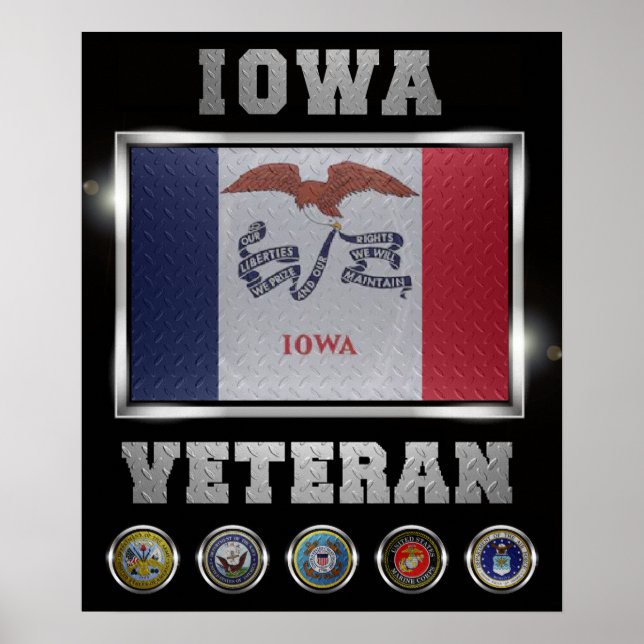Iowa Veteran Poster (Vorne)