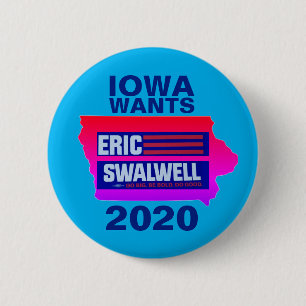 Iowa will Eric Swalwell Button