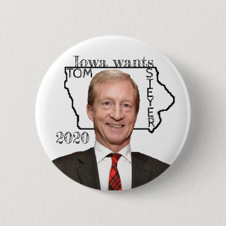 Iowa will Tom Steyer 2020 Button