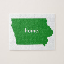 Iowa Zuhause grün