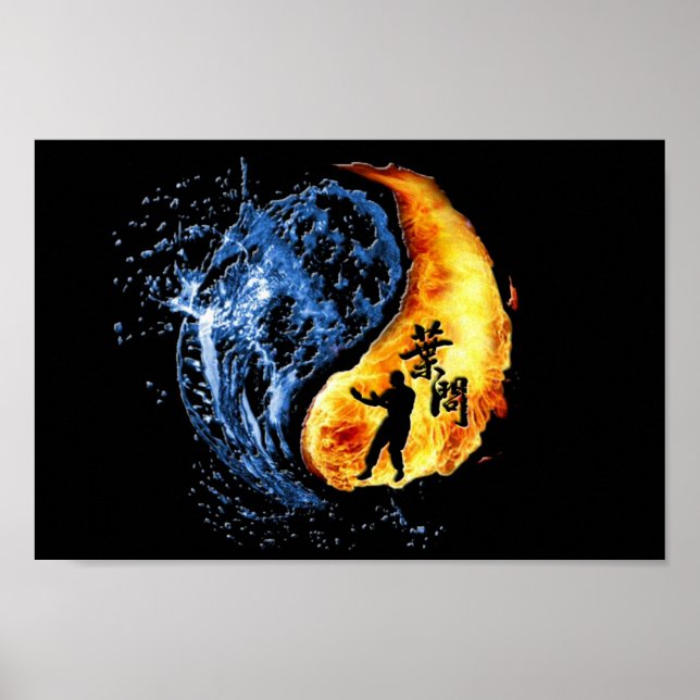 Ip Man Wing Chun (Yin Yang) Poster (Vorne)