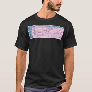 IPA-Diagramm für Sprachkenntnisse T-Shirt