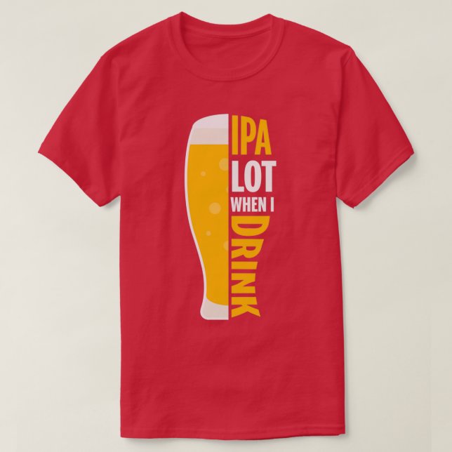 IPA DRINK T-Shirt (Design vorne)