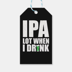 Ipa Lot Wenn ich Bier trinke St Patricks Day 2020 Geschenkanhänger
