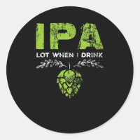 IPA-Lot, wenn ich Floß trinke