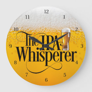 IPA Whispere Großuhr Große Wanduhr