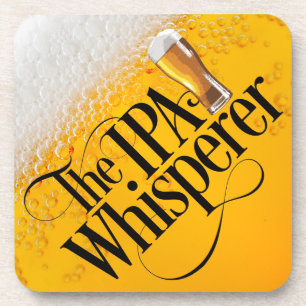 IPA Whisperer Beverage Coaster Getränkeuntersetzer