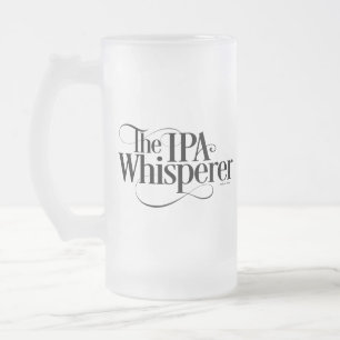 IPA Whisperer Mattglas Bierglas