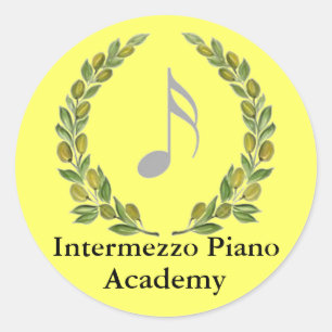 IPAcrestalt, Intermezzo Piano, Akademie Runder Aufkleber