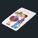 iPad Air Abdeckung mit Couple Liebe - I Liebe Sie iPad Mini Hülle<br><div class="desc">Niedlich Romantisches Paar - Liebe - Valentinstag Kuss Junge und Mädchen - Fun Painting - Wählen / Fügen Sie Ihren einzigartigen Text / Name / Farbe - Make Your Special Gift - Neu vergrössern und verschieben oder entfernen / hinzufügen - Bild / Text mit Anpassungstool. Malerei und Design von MIGNED....</div>