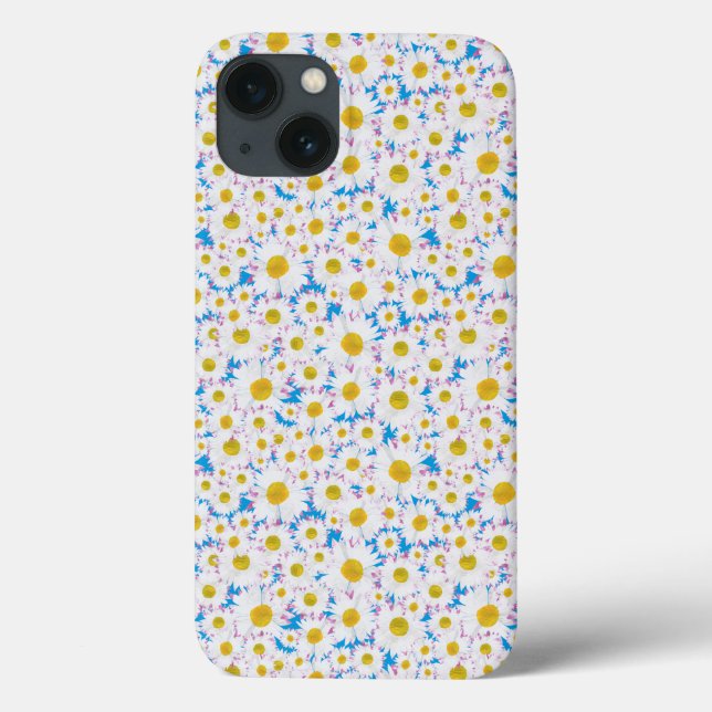 iPad Air Hüllen-Mate Case: Ditzy White Daisies: Bl Case-Mate iPhone Hülle (Rückseite)