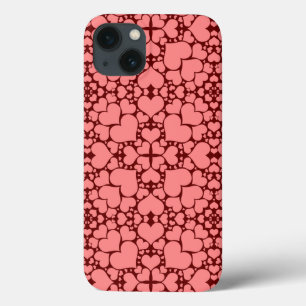 iPad Air Hüllen "Playful Hearts - Pink & Red"