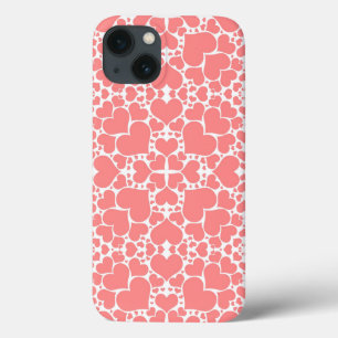iPad Air Hüllen "Playful Hearts - Pink & White"