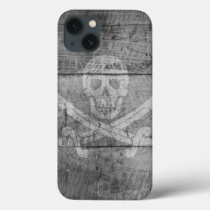 iPad Air, kaum dort - Schädel-Schwarzes Case-Mate iPhone Hülle