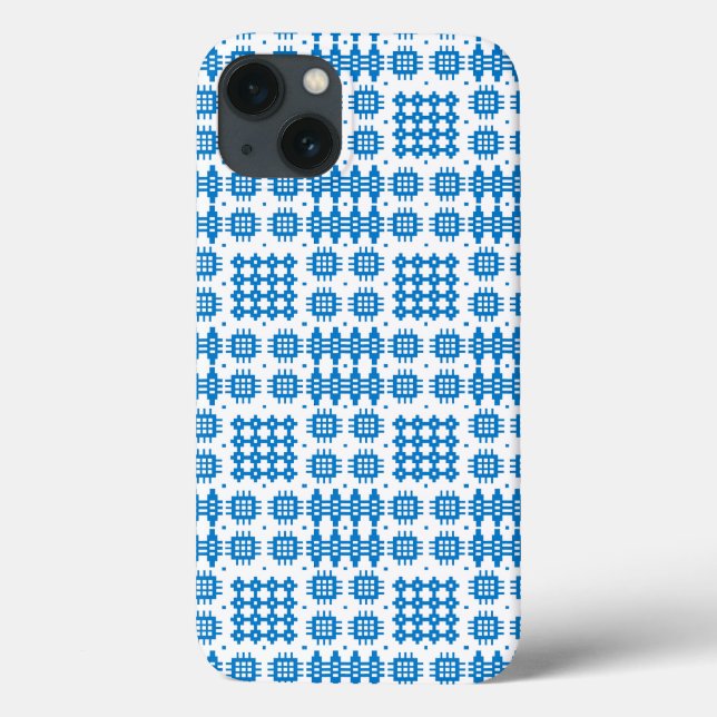 iPad Case-Mate-Beispiel: Blaues, walisisches Tapes Case-Mate iPhone Hülle (Rückseite)