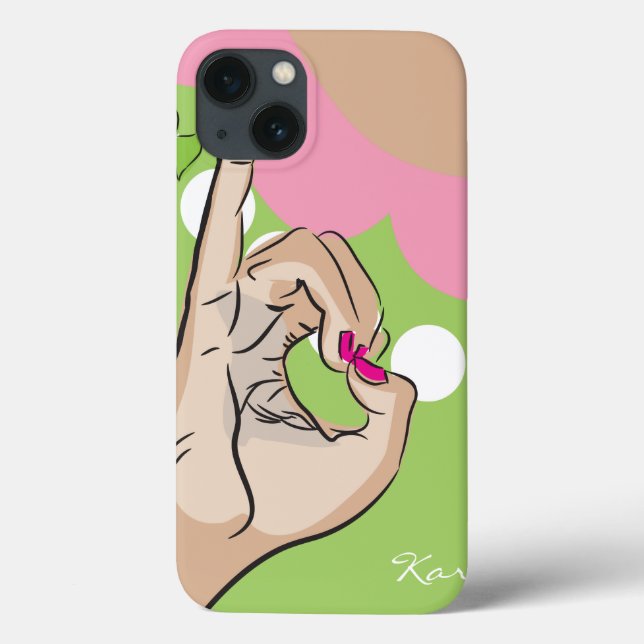 iPad-Fall für die Lebensdauer der Studentinnenverb Case-Mate iPhone Hülle (Rückseite)